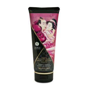Crème de Massage Délectable - Parfum Vin pétillant et Fraise