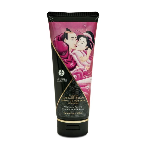 Crème de Massage Délectable - Parfum Vin pétillant et Fraise