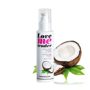 Huile Gourmande et Chauffante Love Me Tender Noix de Coco