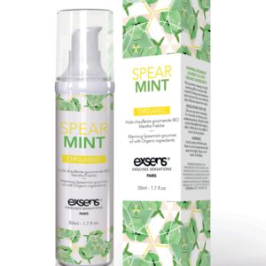 Huile de Massage Chauffante Gourmande BIO Menthe Verte