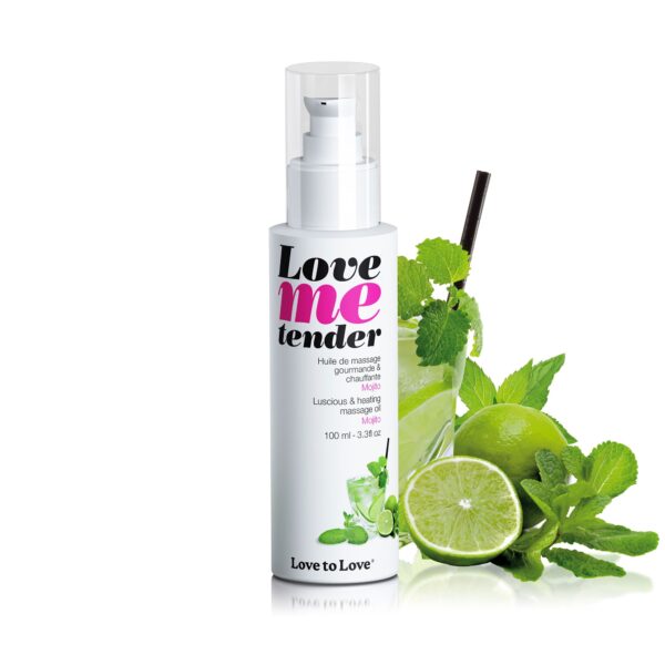 Huile Gourmande et Chauffante Love Me Tender Mojito