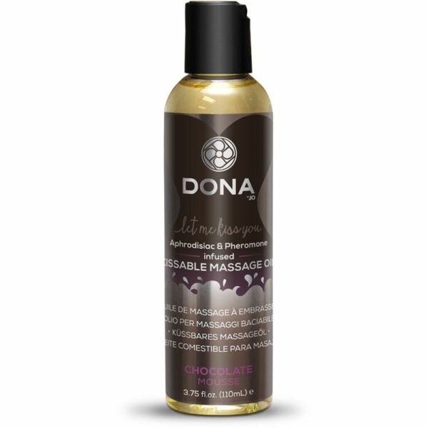 Huile de Massage Gourmande Let Me Kiss You Mousse au Chocolat