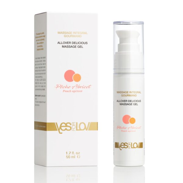 Massage Intégral Gourmand Pêche Abricot 50 ml - YES For Lov